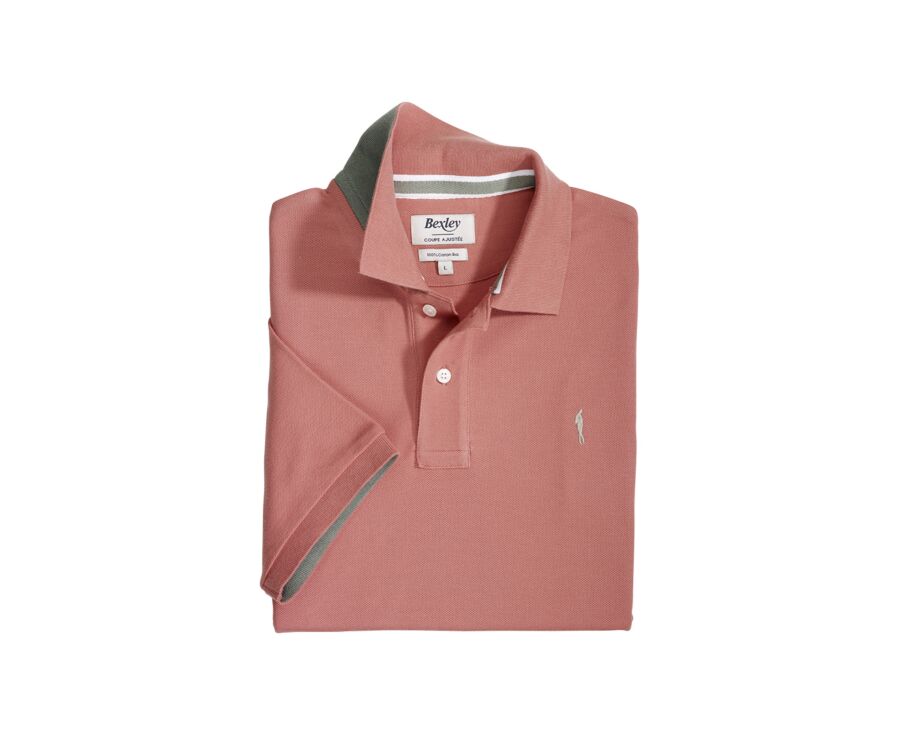 Polo homme Rose Vintage - ANDY II