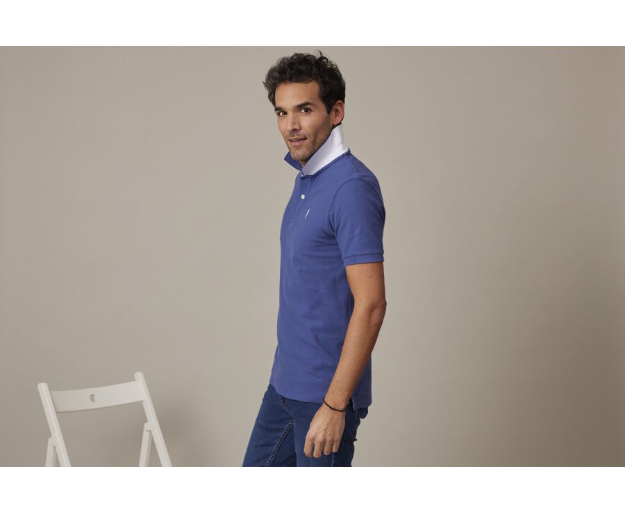 Polo Bleu Royal homme - ANDY II