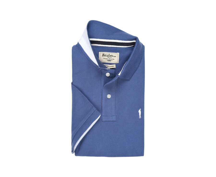 Polo Bleu Royal homme - ANDY II