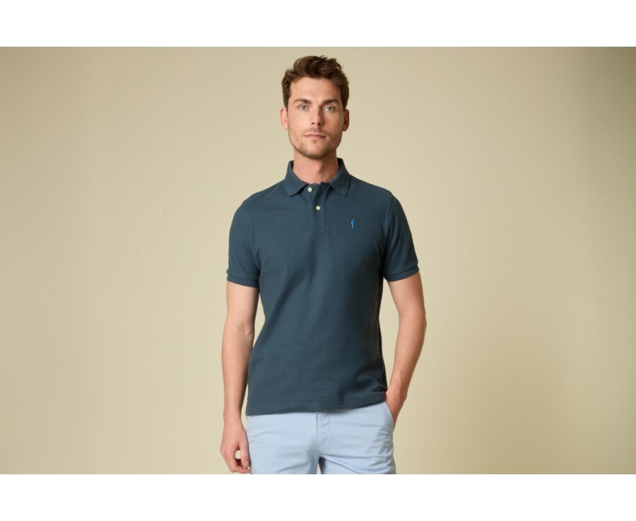Polo Bleu Nordique homme - ANDY II