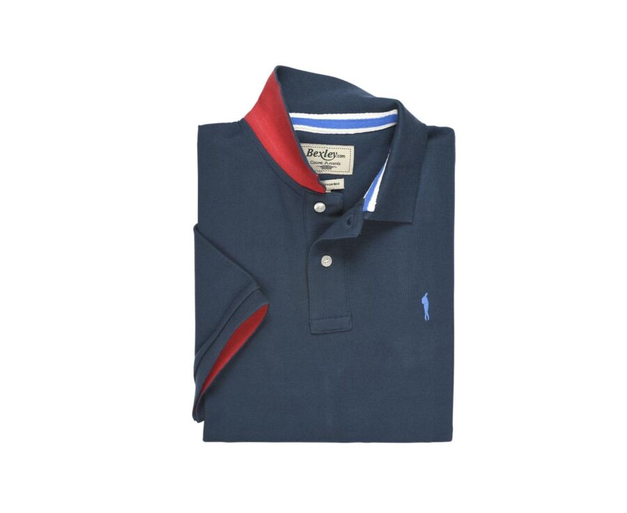 Polo Bleu Nordique homme - ANDY II