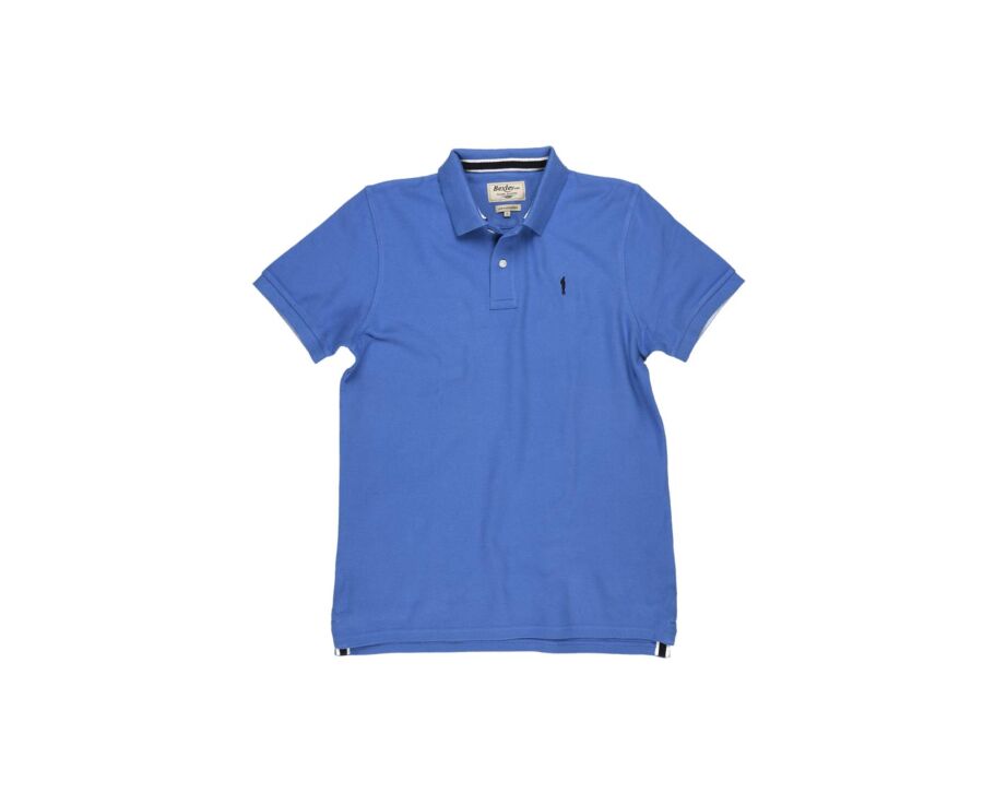 Polo Bleu Denim homme - ANDY II