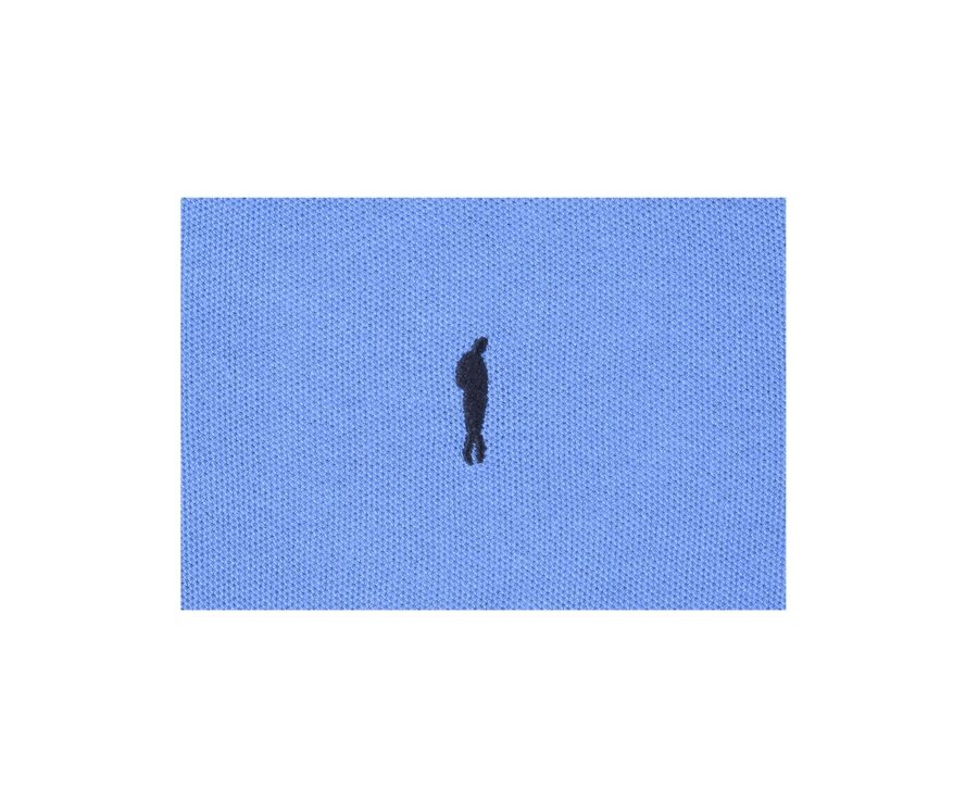Polo Bleu Denim homme - ANDY II