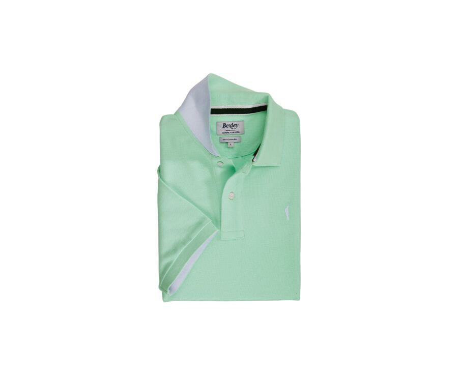 Polo homme Vert Pâle - ANDY II