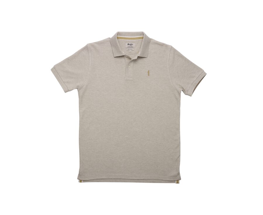 Polo homme Beige Chiné - ANDY II