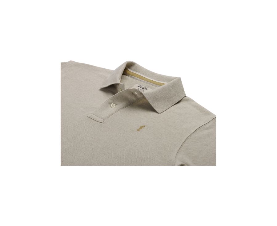 Polo homme Beige Chiné - ANDY II