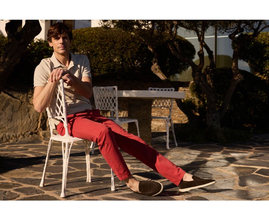 Polo homme Beige Chiné - ANDY II