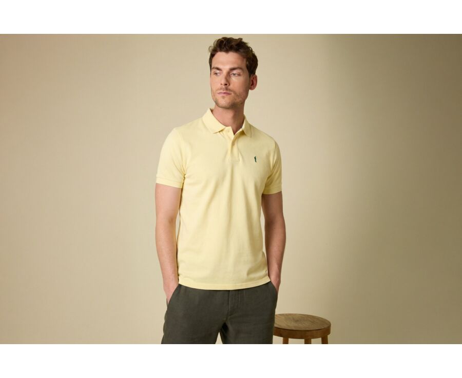 Polo Jaune Pâle homme - ANDY II
