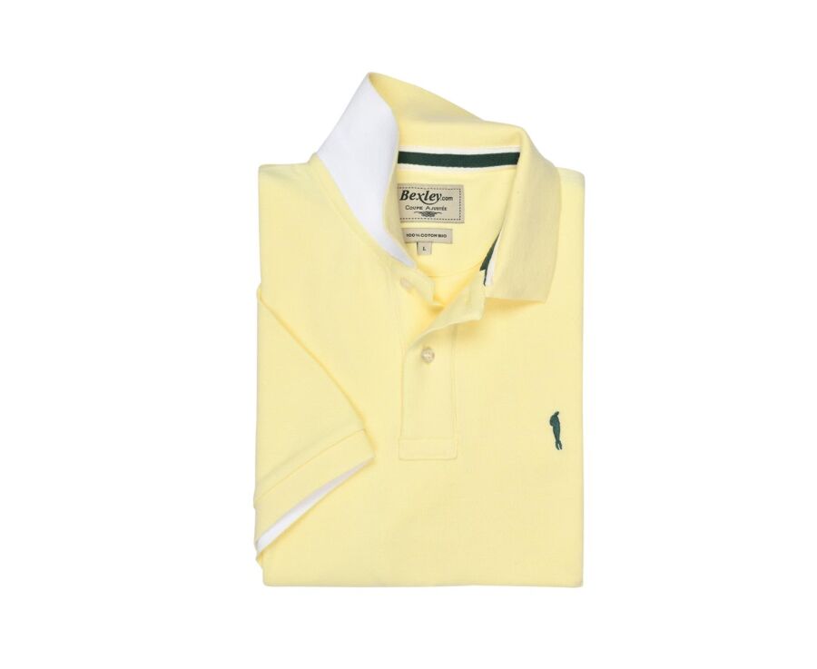 Polo Jaune Pâle homme - ANDY II