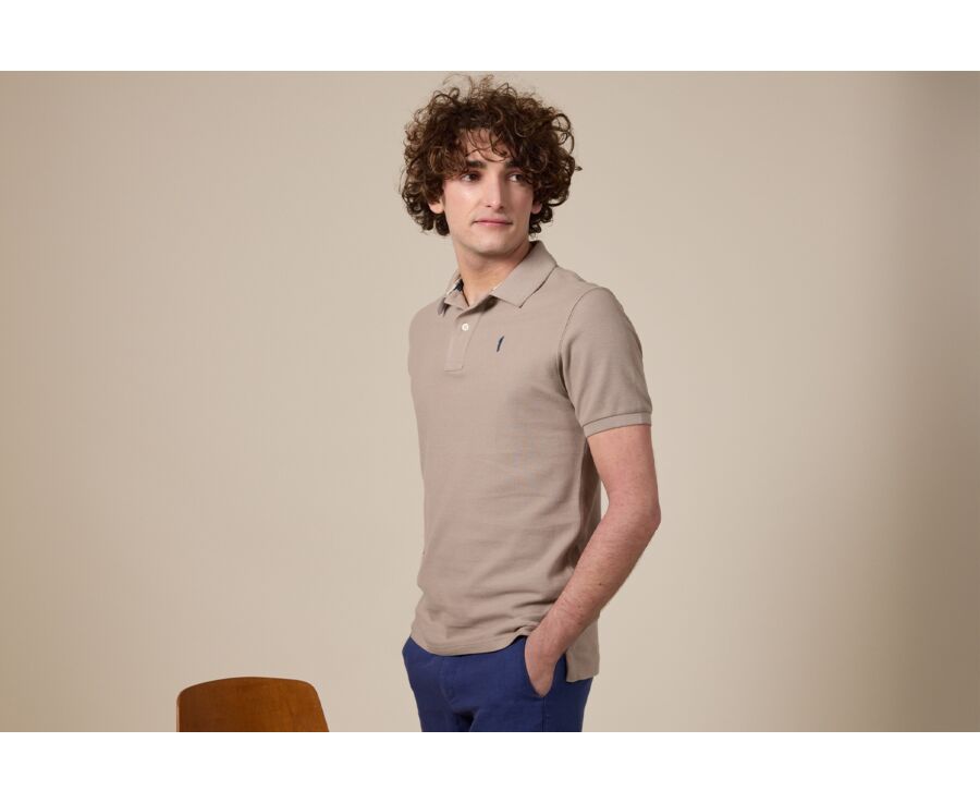 Polo homme Greige - ANDY II