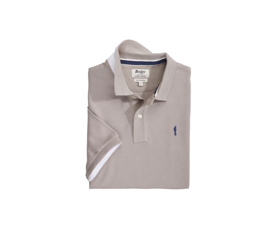 Polo homme Greige - ANDY II