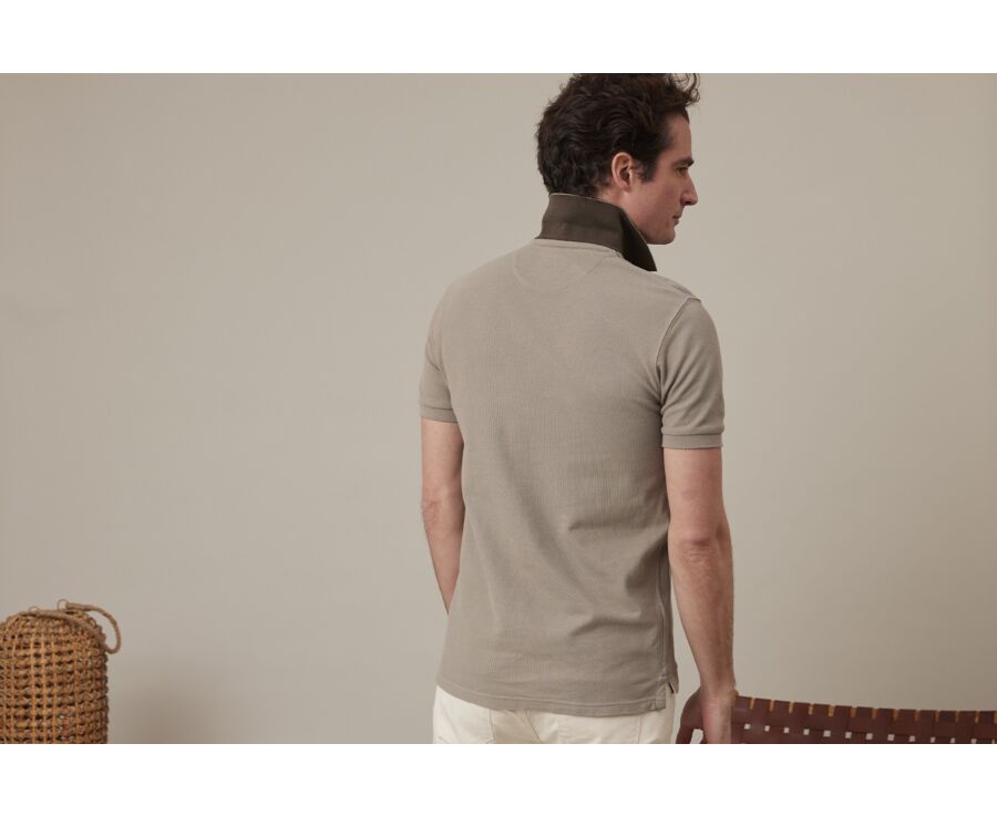 Polo homme Taupe Clair - ANDY II