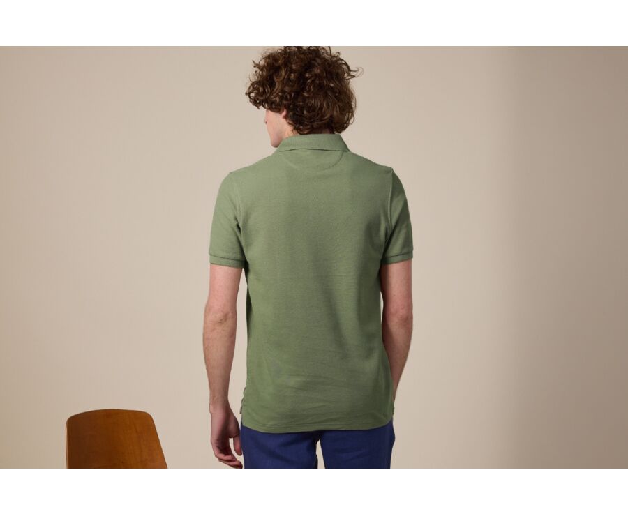 Polo homme Vert Sauge - ANDY II