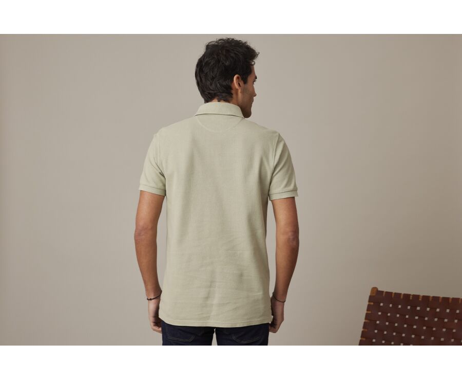 Polo homme Vert Tilleul - ANDY II