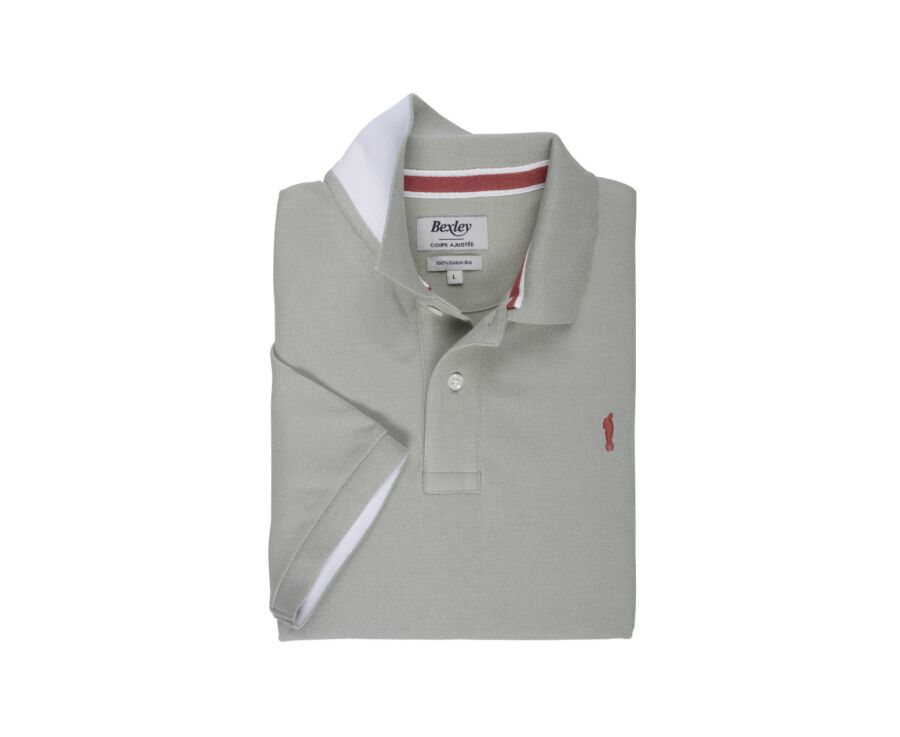Polo homme Vert Tilleul - ANDY II