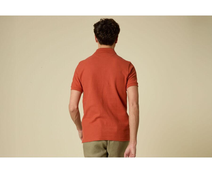 Polo homme - Rouille - ANDY II
