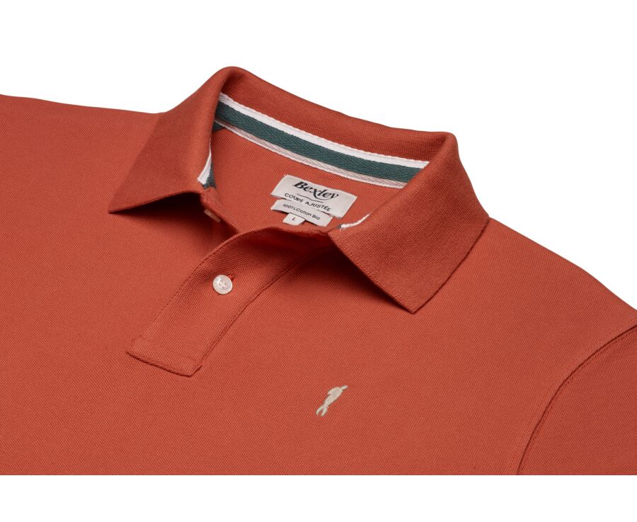 Polo homme - Rouille - ANDY II