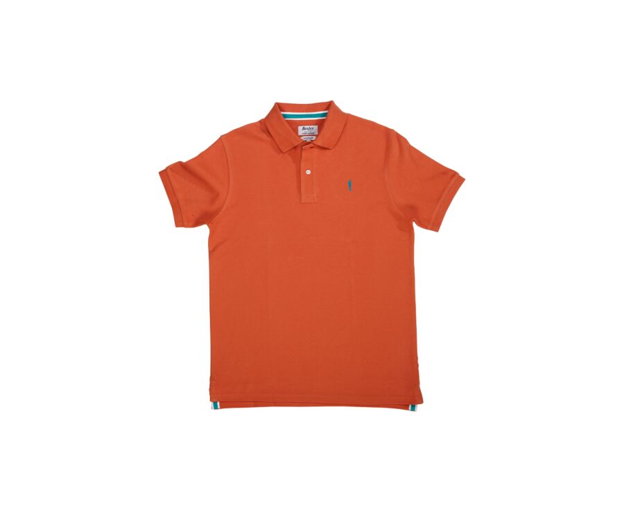 Polo homme Orange Foncé - ANDY II