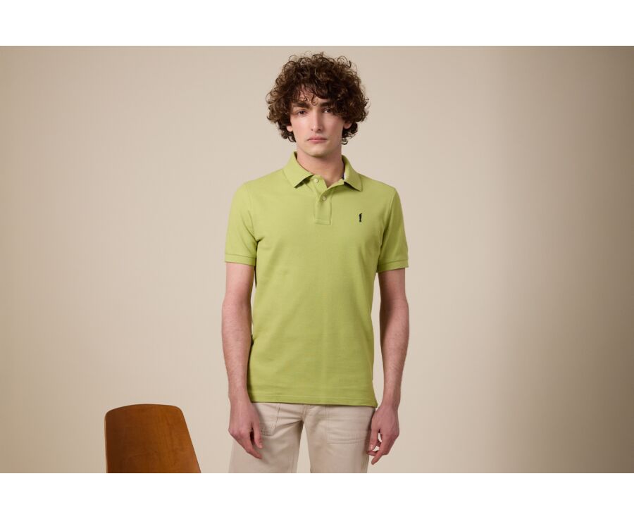 Polo homme Vert Pistache - ANDY II