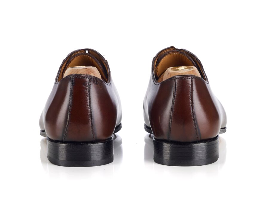 Richelieu homme chocolat patiné en cuir - RINGWOOD