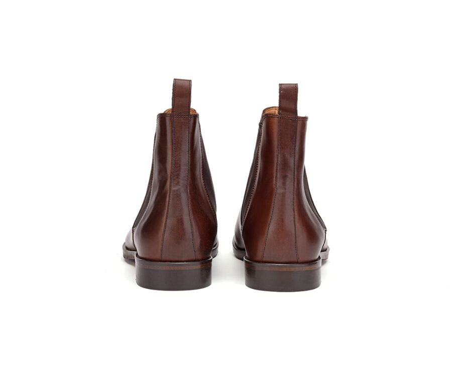 Chelsea boots homme Chocolat - DAWSON II PATIN