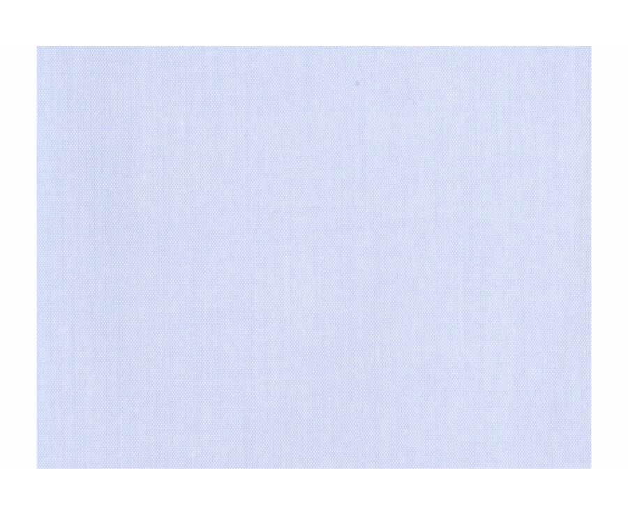 Chemise bleu ciel coton - Col américain - TOMMY