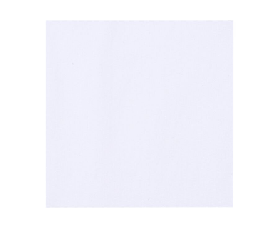 Chemise blanche en coton - Poche poitrine - ALBERTO II CLASSIC