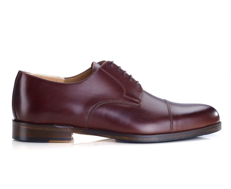 Derbies homme Bordeaux semelle cuir avec patin - MAYFAIR CLASSIC PATIN