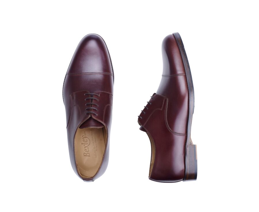 Derbies homme Bordeaux semelle cuir avec patin - MAYFAIR CLASSIC PATIN