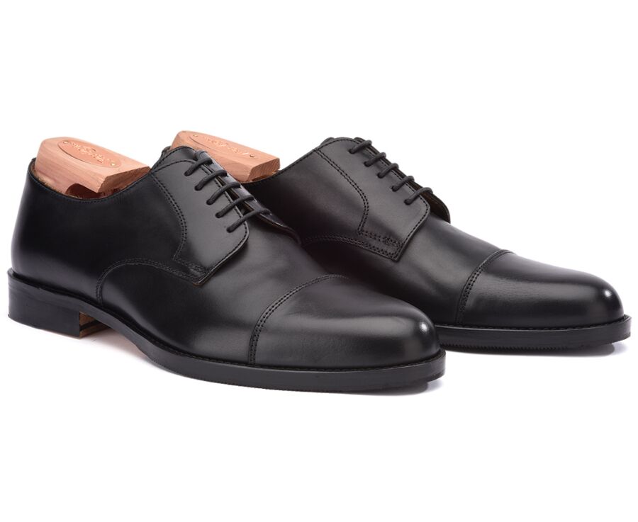 Derbies homme Noir semelle cuir avec patin - MAYFAIR CLASSIC PATIN