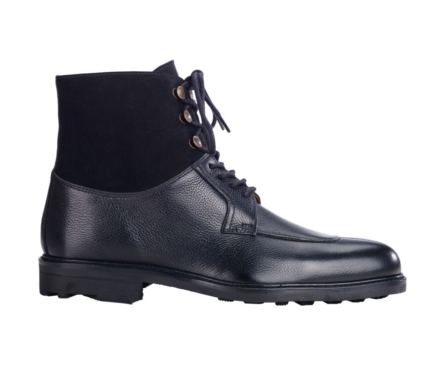 Boots homme Noir Grainé - KENT HIGH GOMME COUNTRY