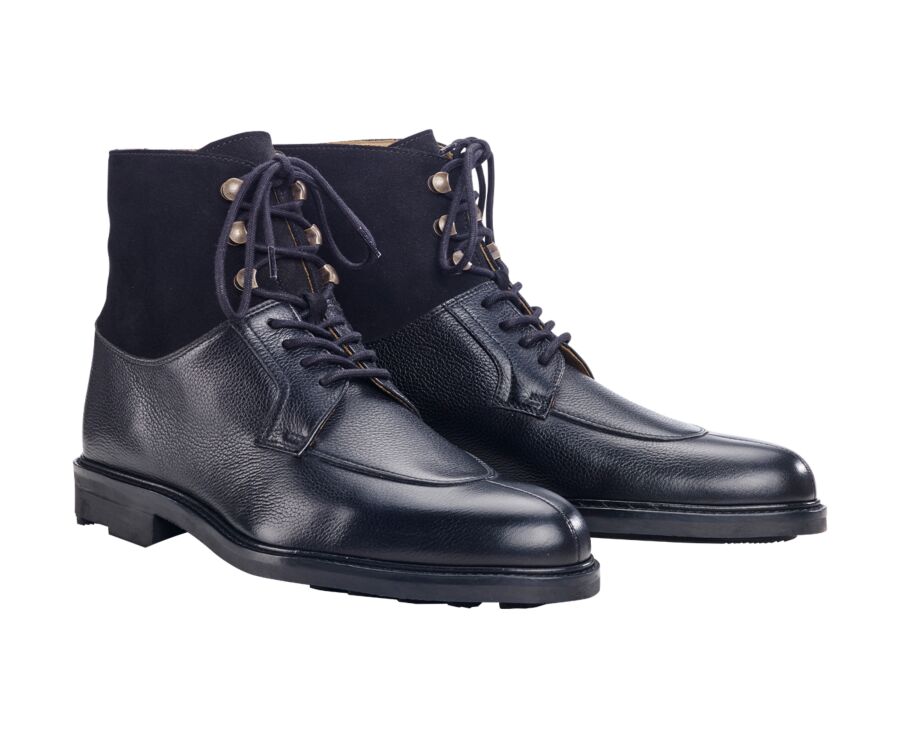 Boots homme Noir Grainé - KENT HIGH GOMME COUNTRY