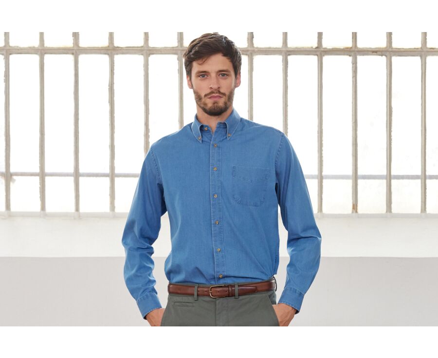 Chemise en jean homme Denim - CHESTON