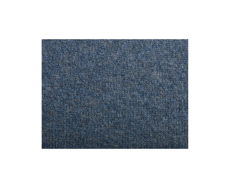 Pull homme laine col V Vert Chiné - ELIAN