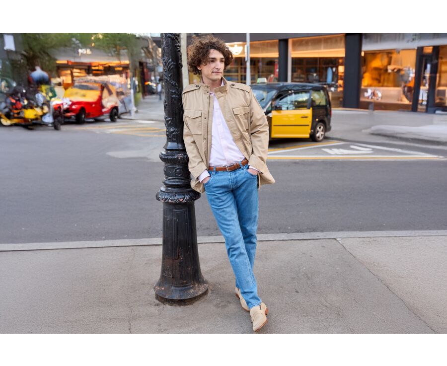 Jean homme Denim Clair Slim - RIDLEY