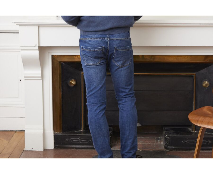 Jean homme Denim Stone Slim - RIDLEY