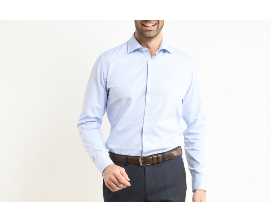 Chemise hot sale bleue ciel