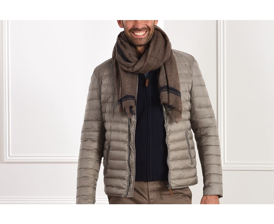 Doudoune légère hiver homme Taupe - SVEN