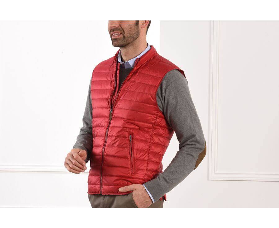 Doudoune sans manches homme Rouge - NIELS