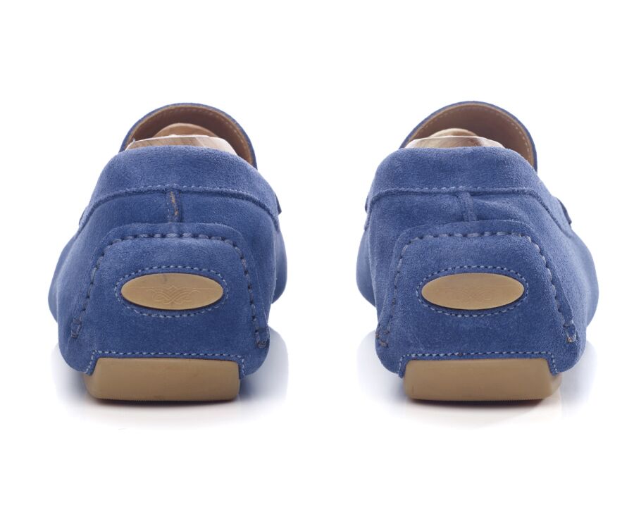 Mocassin homme été Velours Bleu - SEACREST II