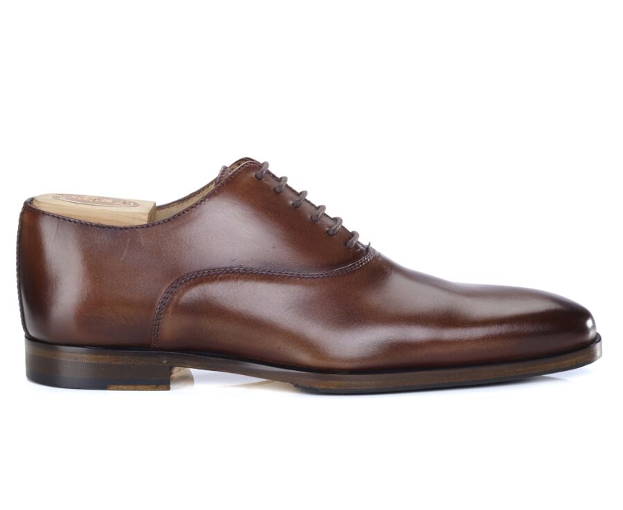 Richelieu homme Cognac patiné - TREMEZZO PATIN