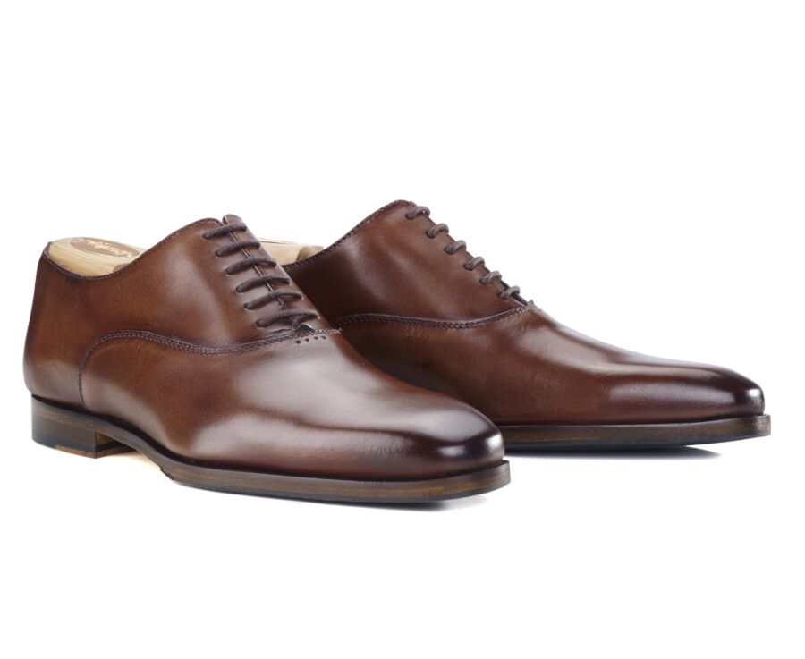 Richelieu homme Cognac patiné - TREMEZZO PATIN