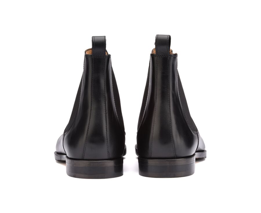 Chelsea boots cuir homme Noir - BERGAME PATIN