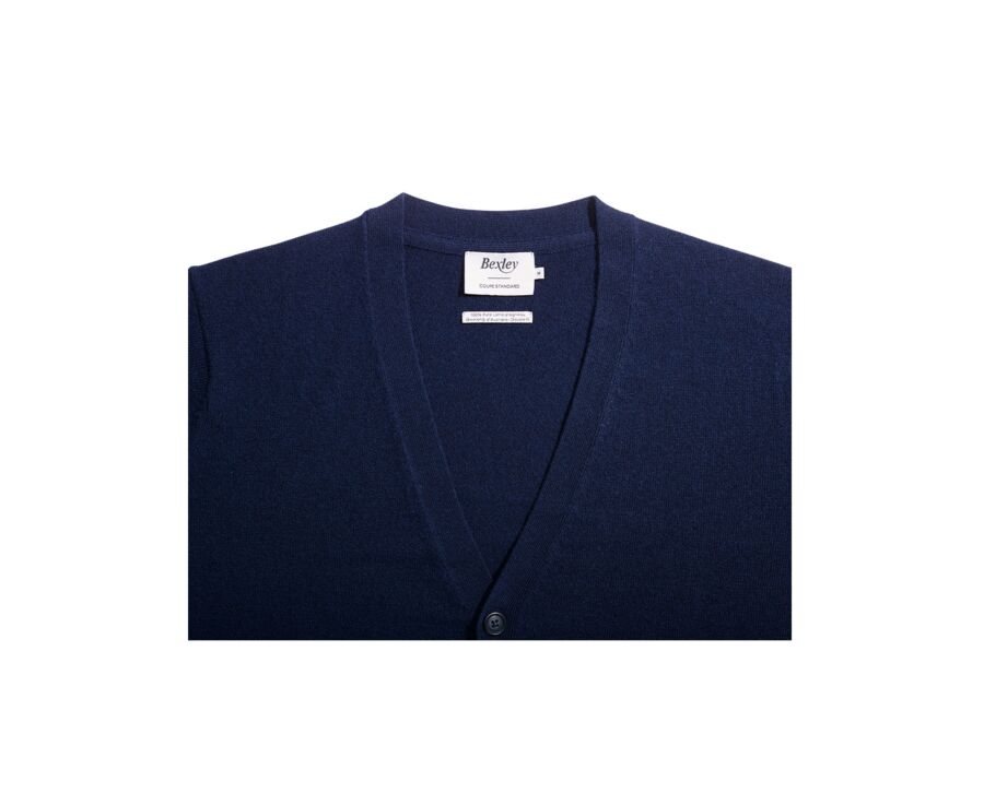 Gilet homme laine Bleu Marine - OWEN II