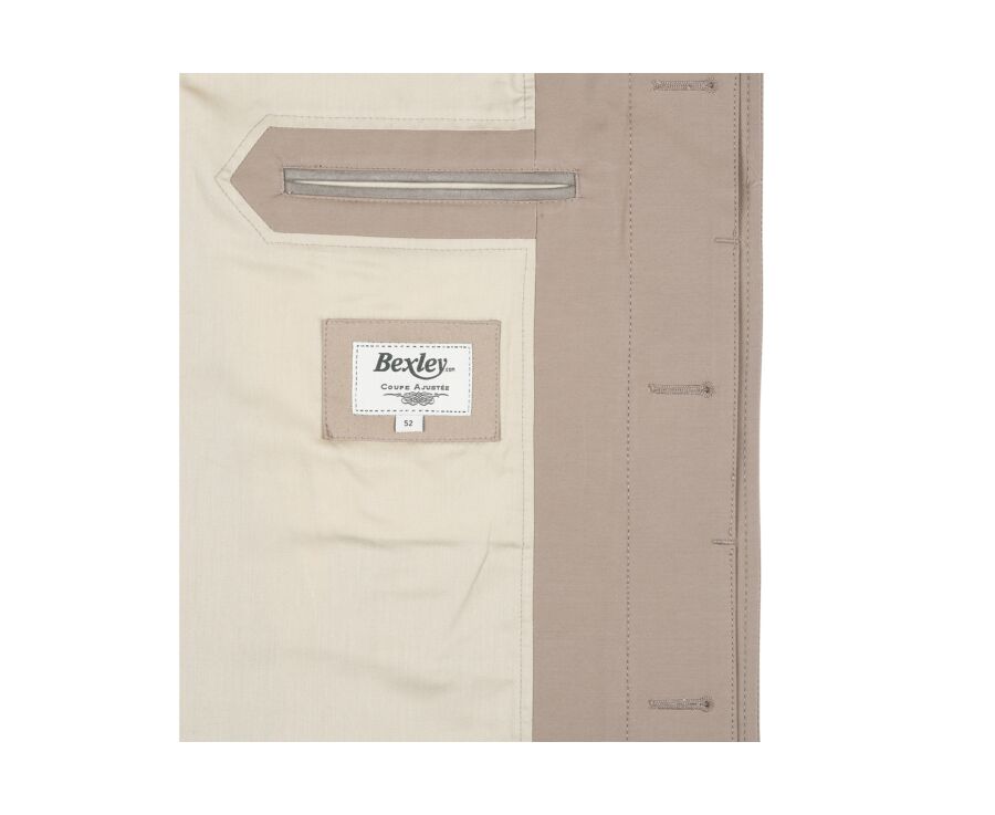 Trench homme Beige Foncé - AURÈLE II