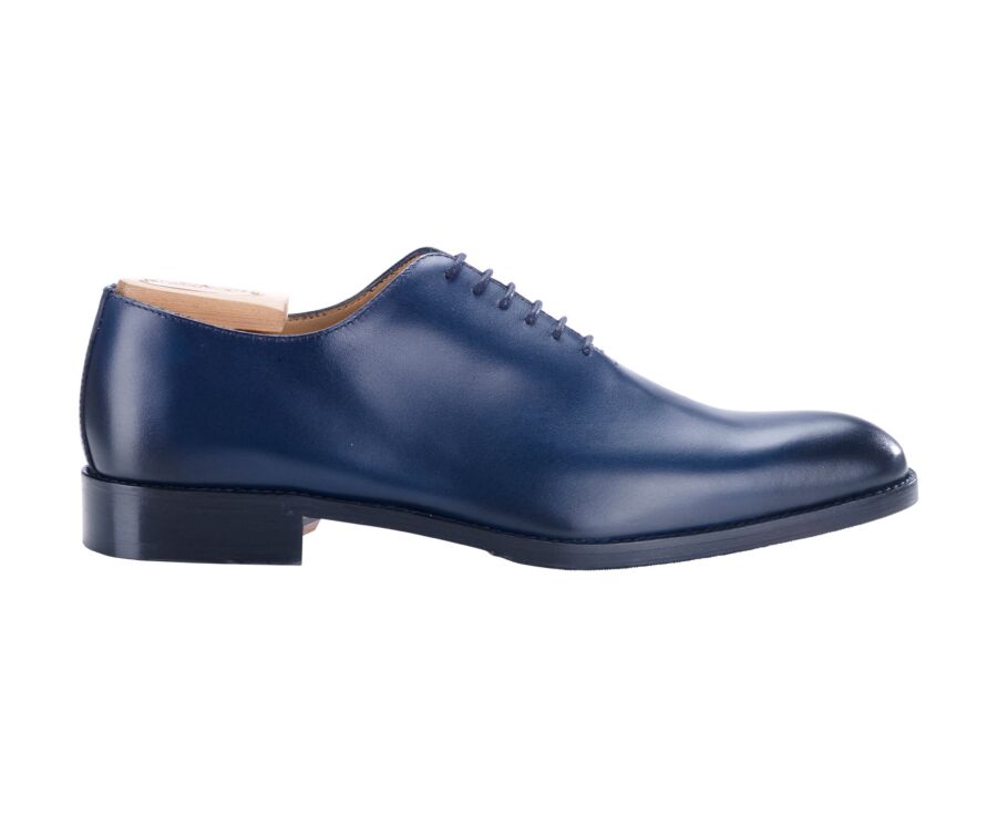 Richelieu Marine pour Homme - Semelle Cuir et Patin - PETER PATIN