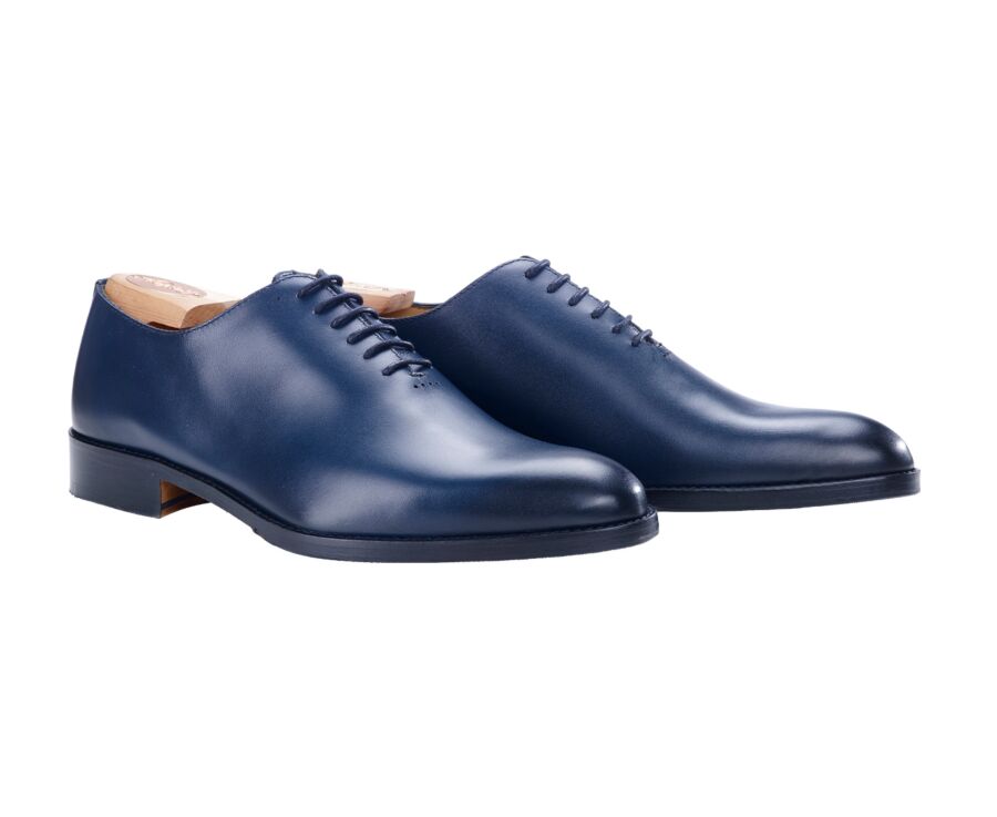 Richelieu Marine pour Homme - Semelle Cuir et Patin - PETER PATIN