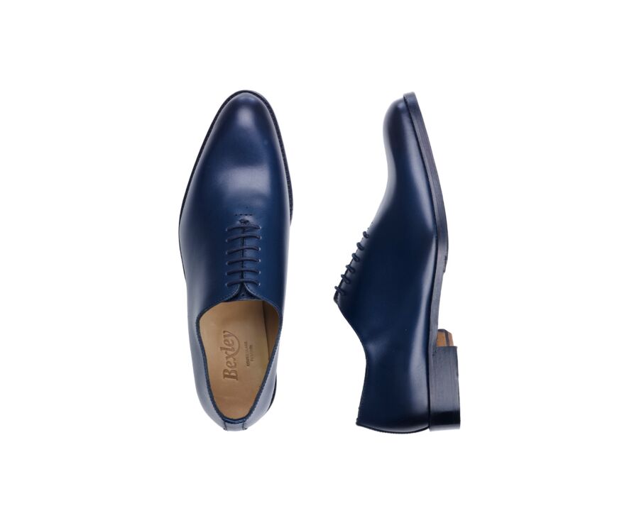 Richelieu Marine pour Homme - Semelle Cuir et Patin - PETER PATIN