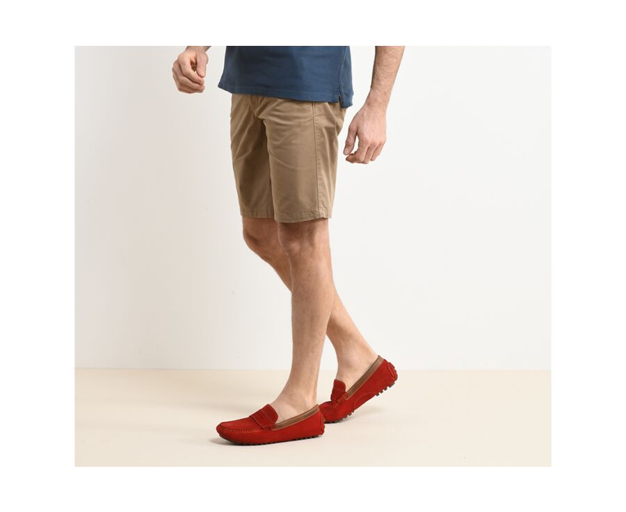 Bermuda chino homme Bronze - BARLOW