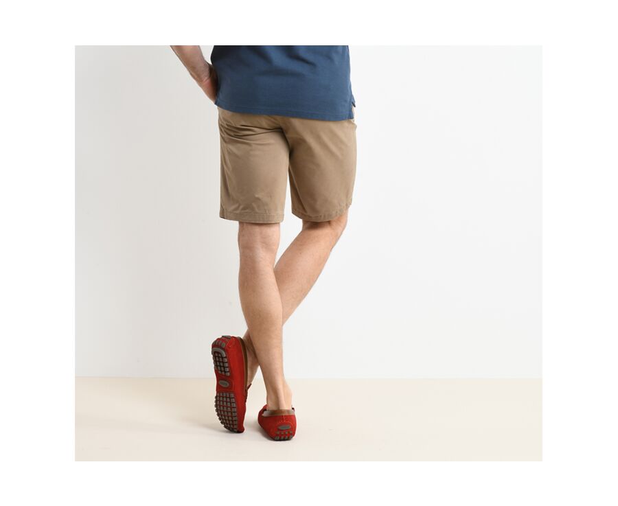 Bermuda chino homme Bronze - BARLOW